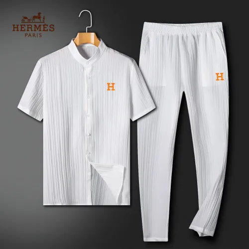 Wholesale Hermes Tracksuits Short Sleeved For Unisex #1436777 $64.00 USD, Wholesale Quality Replica Hermes Tracksuits