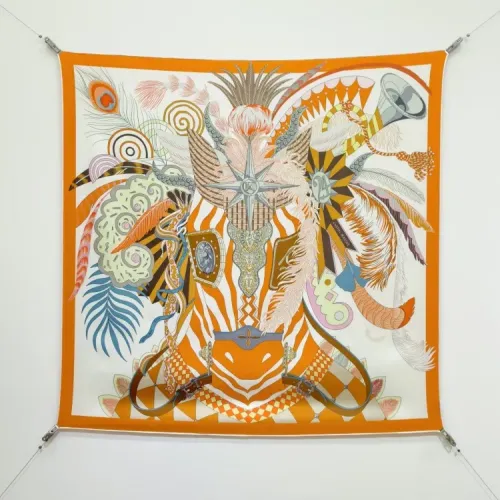 Wholesale Hermes Silk Squares #1436835 $64.00 USD, Wholesale Quality Replica Hermes Scarf