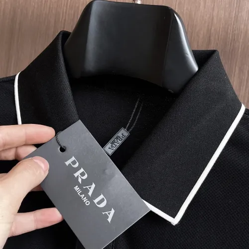 Replica Prada T-Shirts Short Sleeved For Men #1436864 $48.00 USD for Wholesale
