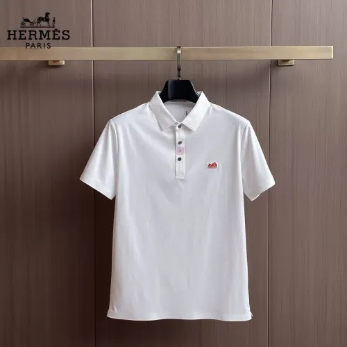 Wholesale Hermes T-Shirts Short Sleeved For Men #1436872 $48.00 USD, Wholesale Quality Replica Hermes T-Shirts
