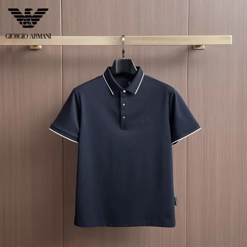 Wholesale Armani T-Shirts Short Sleeved For Men #1436898 $48.00 USD, Wholesale Quality Replica Armani T-Shirts