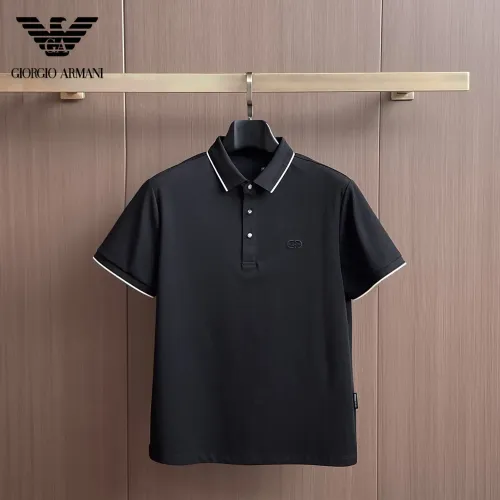 Wholesale Armani T-Shirts Short Sleeved For Men #1436899 $48.00 USD, Wholesale Quality Replica Armani T-Shirts
