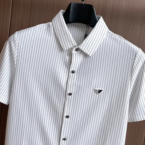 Replica Armani Shirts Short Sleeved For Men #1436923 $52.00 USD for Wholesale