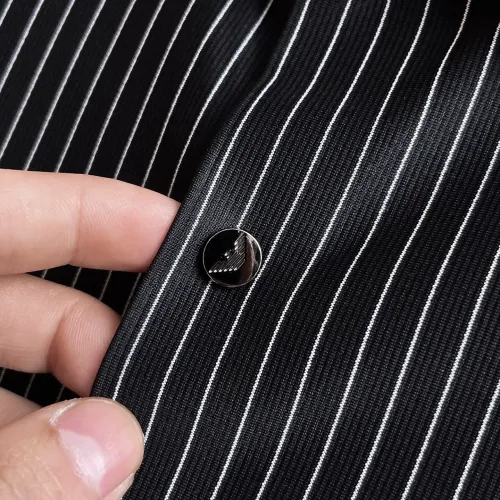 Replica Armani Shirts Short Sleeved For Men #1436926 $52.00 USD for Wholesale