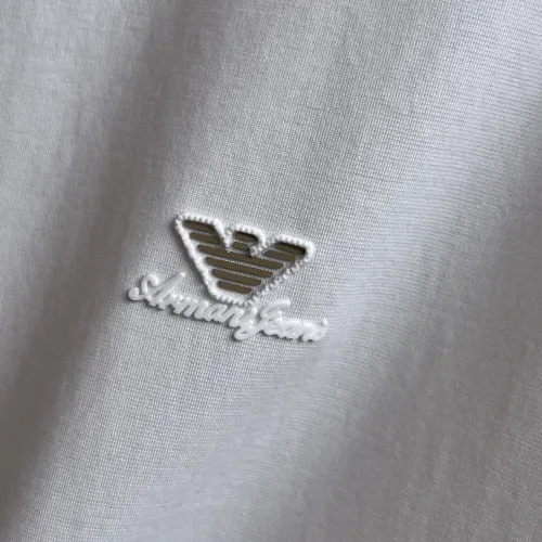 Replica Armani Shirts Short Sleeved For Men #1436943 $52.00 USD for Wholesale