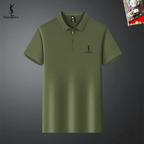 Wholesale Yves Saint Laurent YSL T-shirts Short Sleeved For Men #1436962 $34.00 USD, Wholesale Quality Replica Yves Saint Laurent YSL T-shirts