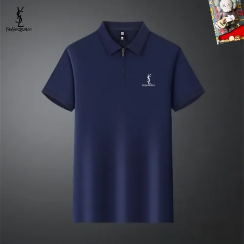 Wholesale Yves Saint Laurent YSL T-shirts Short Sleeved For Men #1436963 $34.00 USD, Wholesale Quality Replica Yves Saint Laurent YSL T-shirts