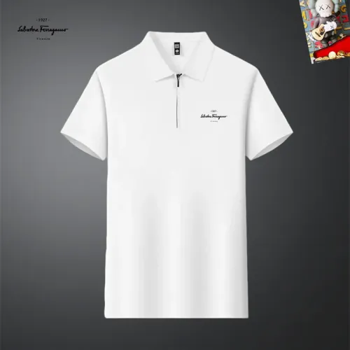 Wholesale Salvatore Ferragamo T-Shirts Short Sleeved For Men #1436980 $34.00 USD, Wholesale Quality Replica Salvatore Ferragamo T-Shirts