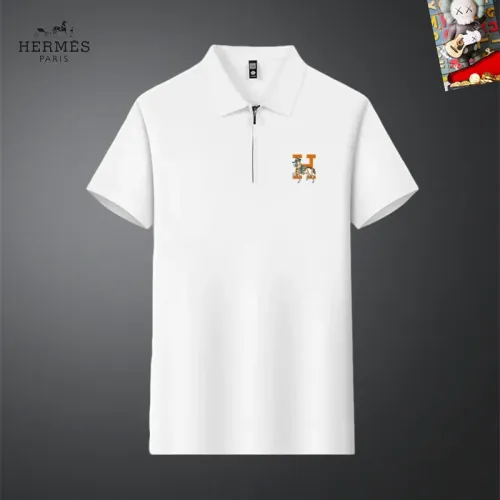 Wholesale Hermes T-Shirts Short Sleeved For Men #1436995 $34.00 USD, Wholesale Quality Replica Hermes T-Shirts