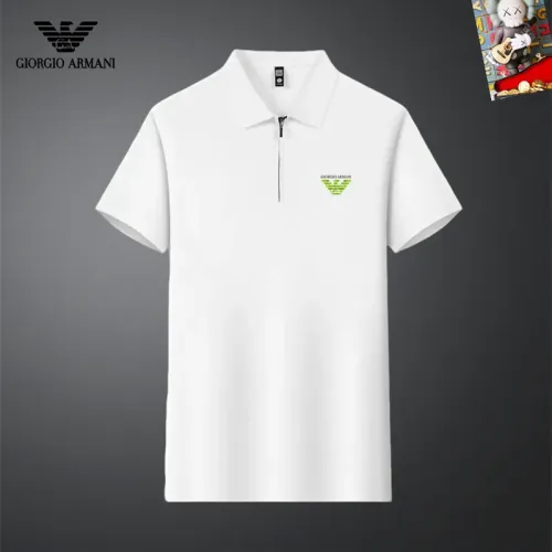 Wholesale Armani T-Shirts Short Sleeved For Men #1437025 $34.00 USD, Wholesale Quality Replica Armani T-Shirts