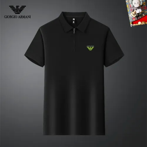 Wholesale Armani T-Shirts Short Sleeved For Men #1437029 $34.00 USD, Wholesale Quality Replica Armani T-Shirts