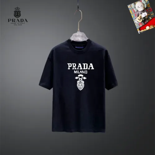 Wholesale Prada T-Shirts Short Sleeved For Unisex #1437083 $25.00 USD, Wholesale Quality Replica Prada T-Shirts