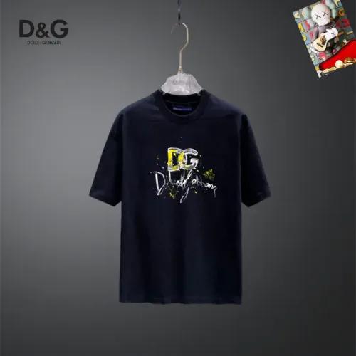 Wholesale Dolce &amp; Gabbana D&amp;G T-Shirts Short Sleeved For Unisex #1437087 $25.00 USD, Wholesale Quality Replica Dolce &amp; Gabbana D&amp;G T-Shirts