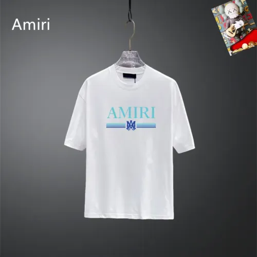 Wholesale Amiri T-Shirts Short Sleeved For Unisex #1437106 $25.00 USD, Wholesale Quality Replica Amiri T-Shirts