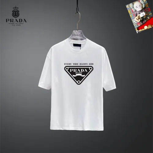 Wholesale Prada T-Shirts Short Sleeved For Unisex #1437108 $25.00 USD, Wholesale Quality Replica Prada T-Shirts