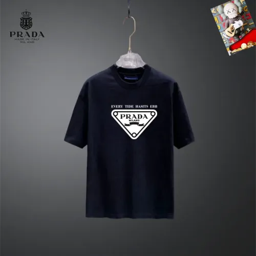 Wholesale Prada T-Shirts Short Sleeved For Unisex #1437109 $25.00 USD, Wholesale Quality Replica Prada T-Shirts
