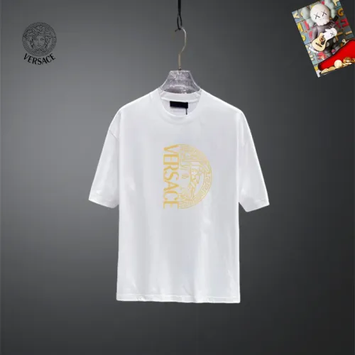 Wholesale Versace T-Shirts Short Sleeved For Unisex #1437110 $25.00 USD, Wholesale Quality Replica Versace T-Shirts