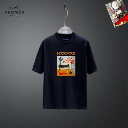 Wholesale Hermes T-Shirts Short Sleeved For Unisex #1437123 $25.00 USD, Wholesale Quality Replica Hermes T-Shirts