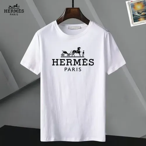 Wholesale Hermes T-Shirts Short Sleeved For Unisex #1437145 $25.00 USD, Wholesale Quality Replica Hermes T-Shirts