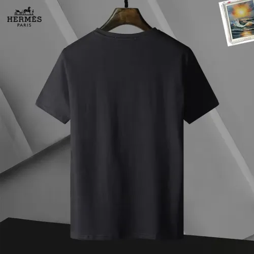 Replica Hermes T-Shirts Short Sleeved For Unisex #1437146 $25.00 USD for Wholesale