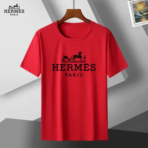 Wholesale Hermes T-Shirts Short Sleeved For Unisex #1437147 $25.00 USD, Wholesale Quality Replica Hermes T-Shirts