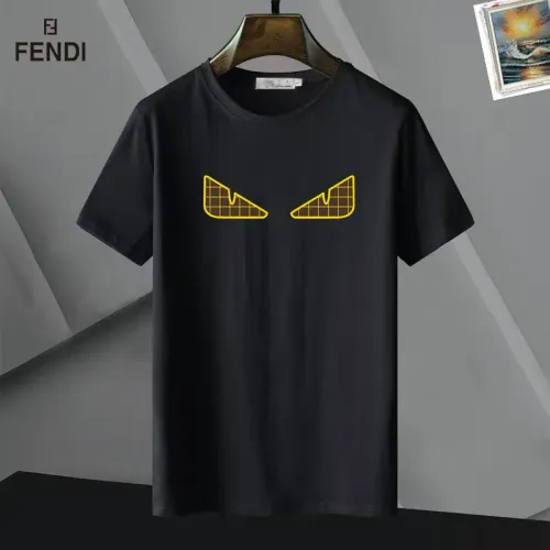 Wholesale Fendi T-Shirts Short Sleeved For Unisex #1437167 $25.00 USD, Wholesale Quality Replica Fendi T-Shirts
