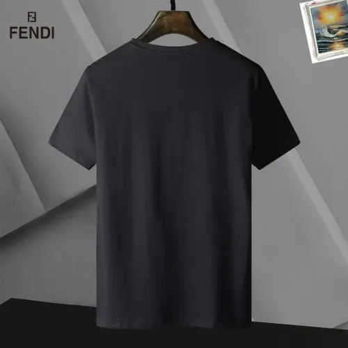 Replica Fendi T-Shirts Short Sleeved For Unisex #1437167 $25.00 USD for Wholesale