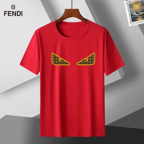 Wholesale Fendi T-Shirts Short Sleeved For Unisex #1437169 $25.00 USD, Wholesale Quality Replica Fendi T-Shirts