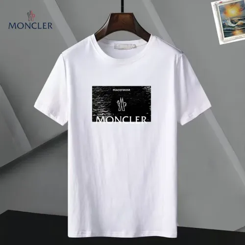 Wholesale Moncler T-Shirts Short Sleeved For Unisex #1437172 $25.00 USD, Wholesale Quality Replica Moncler T-Shirts