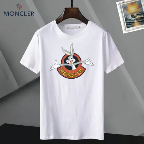 Wholesale Moncler T-Shirts Short Sleeved For Unisex #1437180 $25.00 USD, Wholesale Quality Replica Moncler T-Shirts