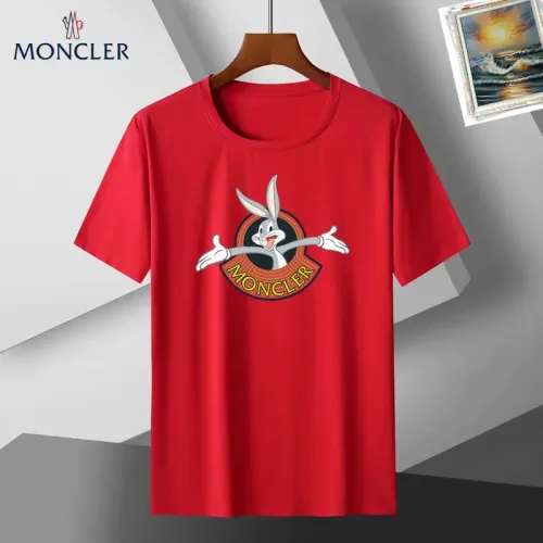 Wholesale Moncler T-Shirts Short Sleeved For Unisex #1437182 $25.00 USD, Wholesale Quality Replica Moncler T-Shirts