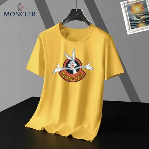 Wholesale Moncler T-Shirts Short Sleeved For Unisex #1437183 $25.00 USD, Wholesale Quality Replica Moncler T-Shirts