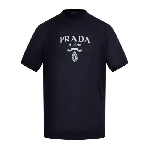 Wholesale Prada T-Shirts Short Sleeved For Unisex #1437184 $68.00 USD, Wholesale Quality Replica Prada T-Shirts