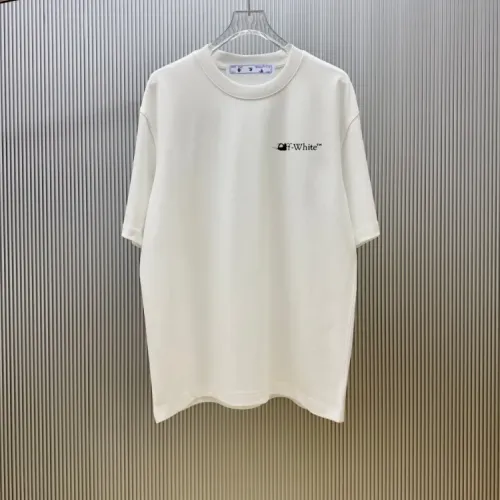 Replica Off-White T-Shirts Short Sleeved For Unisex #1437194 $34.00 USD for Wholesale