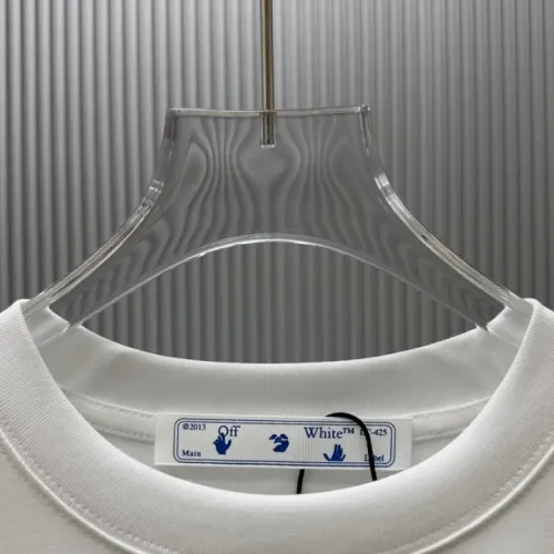 Replica Off-White T-Shirts Short Sleeved For Unisex #1437194 $34.00 USD for Wholesale