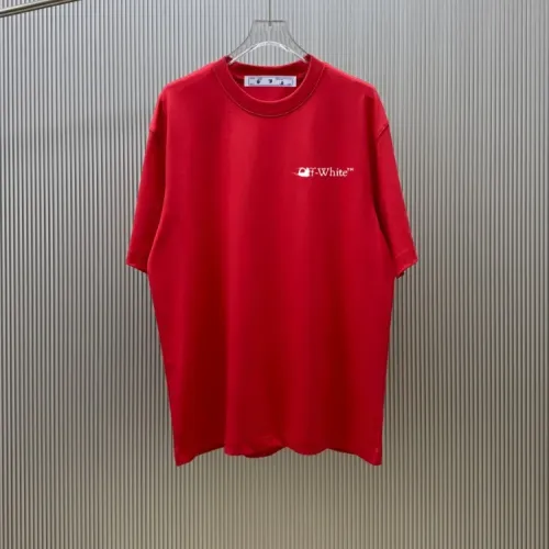 Replica Off-White T-Shirts Short Sleeved For Unisex #1437197 $34.00 USD for Wholesale