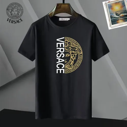 Wholesale Versace T-Shirts Short Sleeved For Unisex #1437238 $25.00 USD, Wholesale Quality Replica Versace T-Shirts