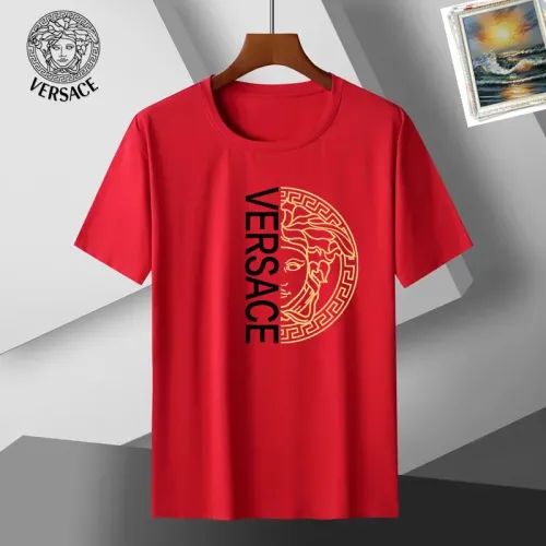 Wholesale Versace T-Shirts Short Sleeved For Unisex #1437239 $25.00 USD, Wholesale Quality Replica Versace T-Shirts
