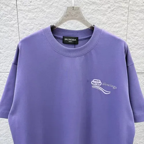 Replica Balenciaga T-Shirts Short Sleeved For Unisex #1437251 $38.00 USD for Wholesale