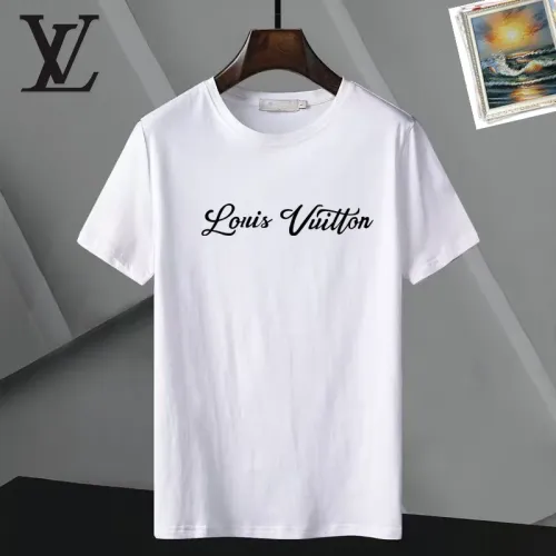 Wholesale Louis Vuitton LV T-Shirts Short Sleeved For Unisex #1437252 $25.00 USD, Wholesale Quality Replica Louis Vuitton LV T-Shirts