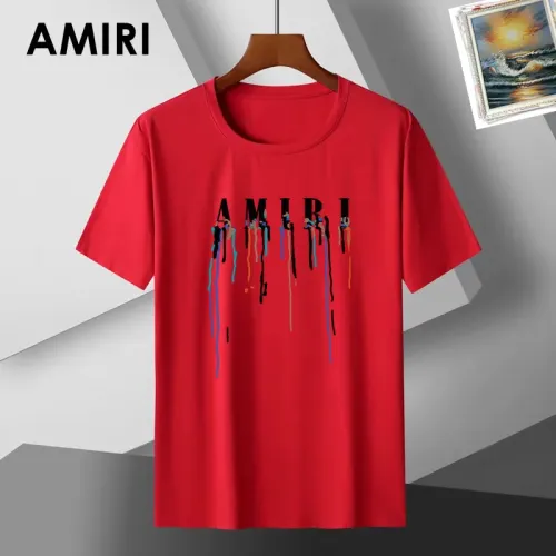 Wholesale Amiri T-Shirts Short Sleeved For Unisex #1437258 $25.00 USD, Wholesale Quality Replica Amiri T-Shirts