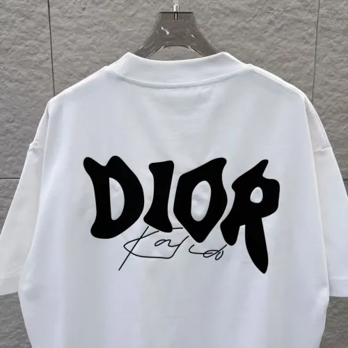 Replica Christian Dior T-Shirts Short Sleeved For Unisex #1437275 $38.00 USD for Wholesale