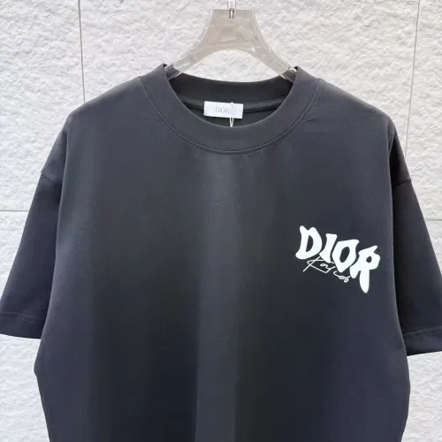 Replica Christian Dior T-Shirts Short Sleeved For Unisex #1437276 $38.00 USD for Wholesale
