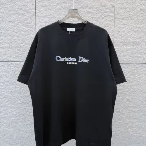 Replica Christian Dior T-Shirts Short Sleeved For Unisex #1437286 $38.00 USD for Wholesale