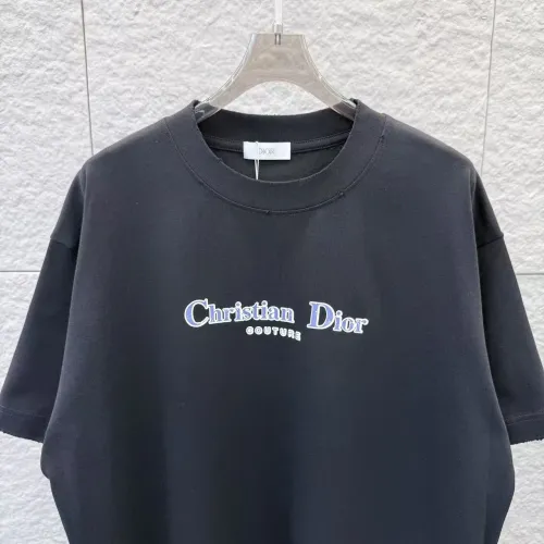 Replica Christian Dior T-Shirts Short Sleeved For Unisex #1437286 $38.00 USD for Wholesale