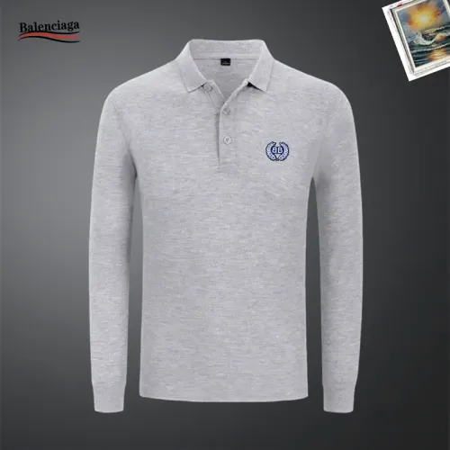 Wholesale Balenciaga T-Shirts Long Sleeved For Men #1437326 $40.00 USD, Wholesale Quality Replica Balenciaga T-Shirts