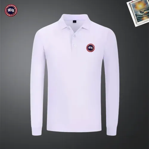 Wholesale Canada Goose T-Shirts Long Sleeved For Men #1437331 $40.00 USD, Wholesale Quality Replica Canada Goose T-Shirts