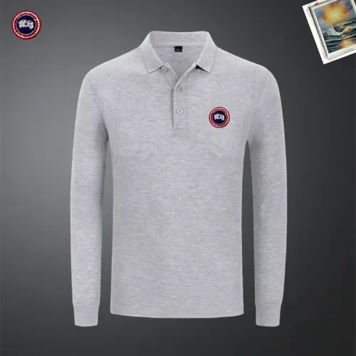 Wholesale Canada Goose T-Shirts Long Sleeved For Men #1437332 $40.00 USD, Wholesale Quality Replica Canada Goose T-Shirts