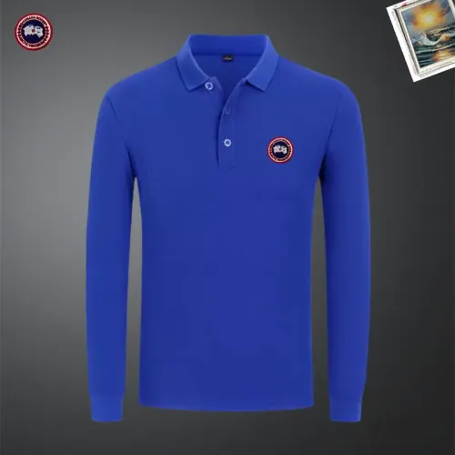 Wholesale Canada Goose T-Shirts Long Sleeved For Men #1437334 $40.00 USD, Wholesale Quality Replica Canada Goose T-Shirts