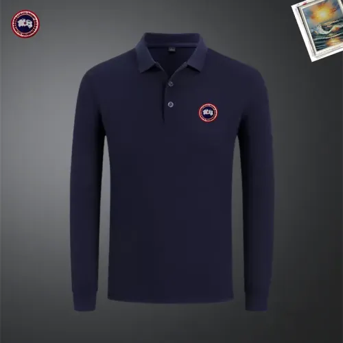 Wholesale Canada Goose T-Shirts Long Sleeved For Men #1437335 $40.00 USD, Wholesale Quality Replica Canada Goose T-Shirts